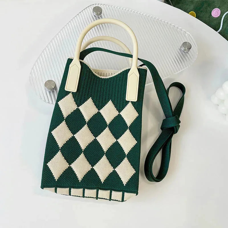 Love Mini Knit Shoulder Crossbody Bag - Bella Enchanté